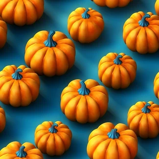 Pumpkin Patterns - Seamless, Detailed & Vibrant Designs