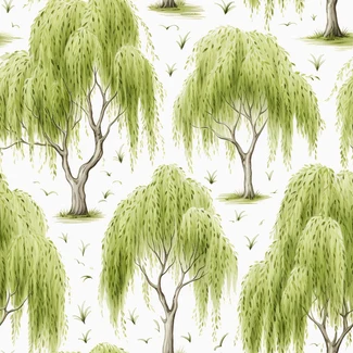 Willow Tree Patterns: Stunning Collection for Designers