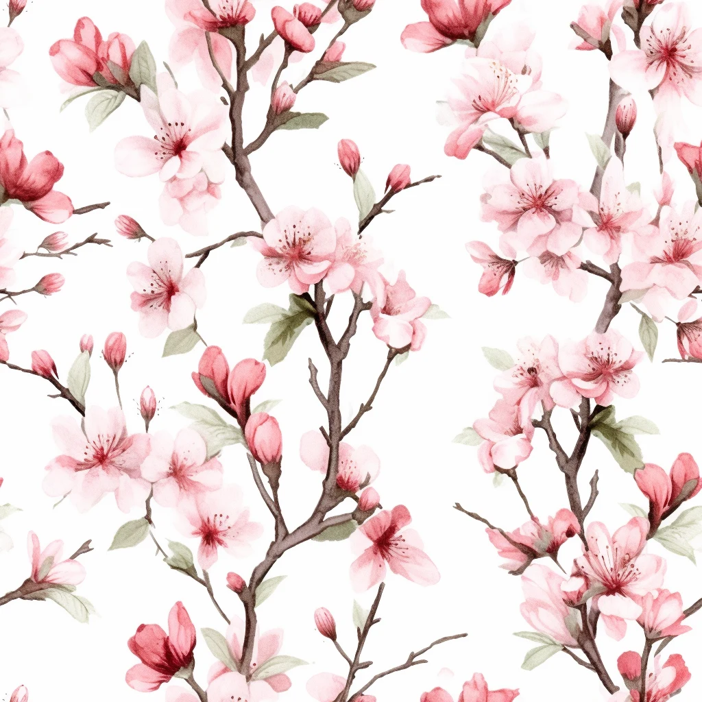 Cherry Blossom Tree Pattern - Download