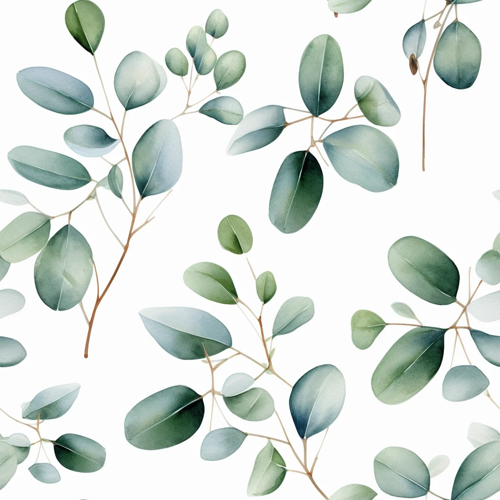 Eucalyptus Leaf Pattern - Download