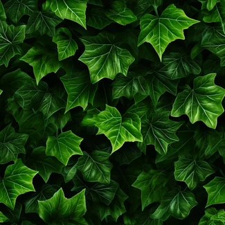 Ivy Leaf Patterns: Diverse Collection of Seamless Designs