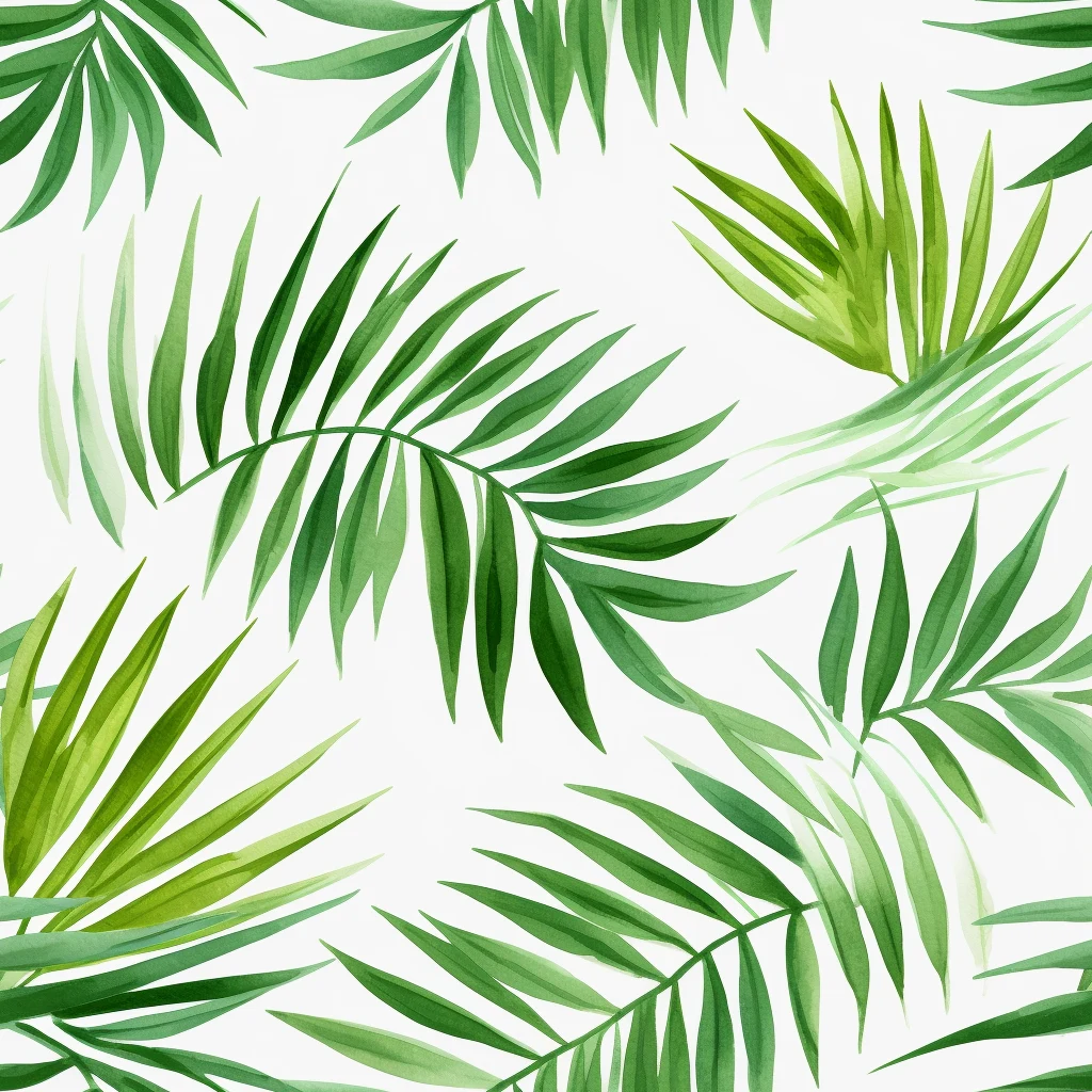 palm branches background