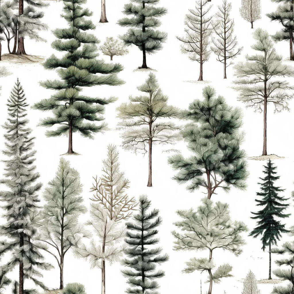Pine Tree Patterns - Browse 30 Free Patterns