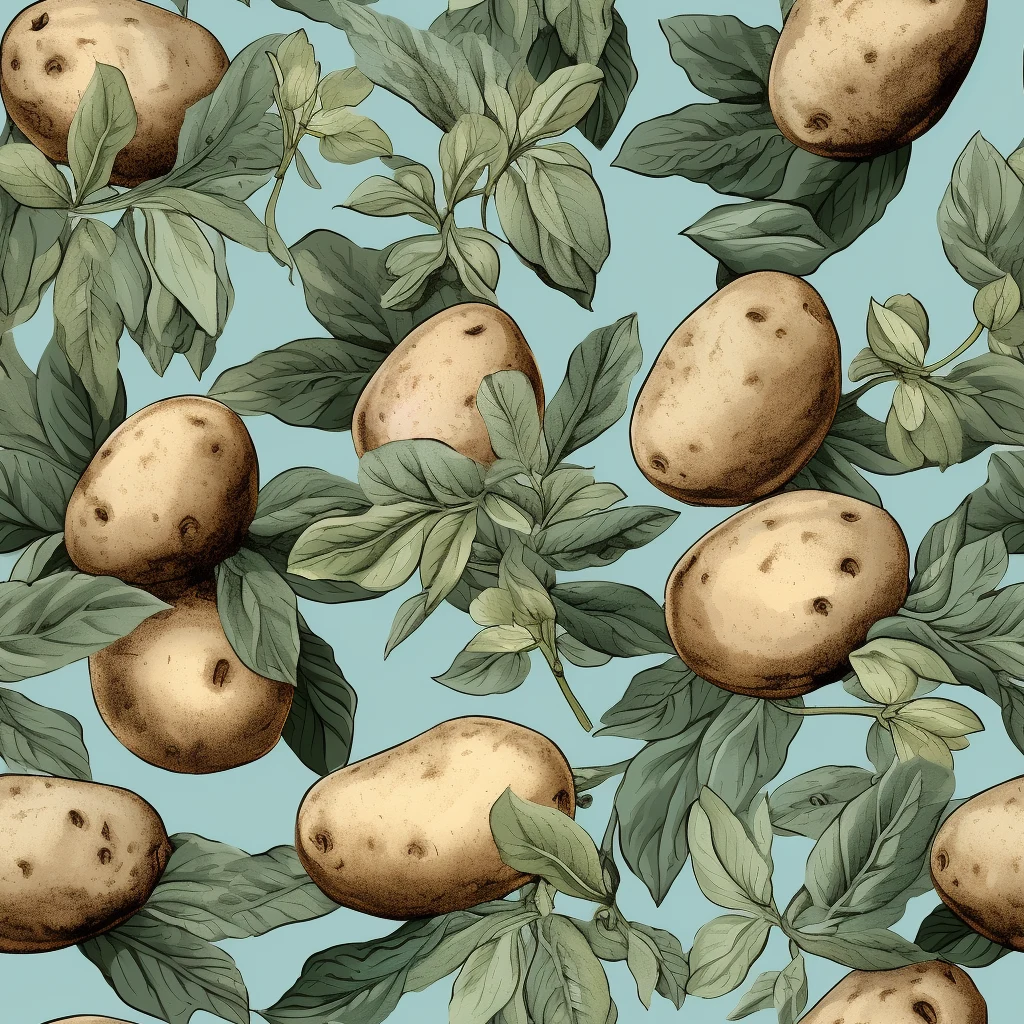 AI generated Basket full of freshly harvested potatoes in a summer field  Vertical Mobile Wallpaper 36485504 Stock Photo at Vecteezy