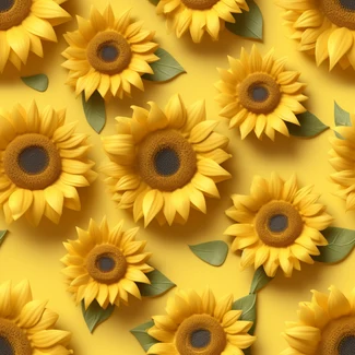 Sunflower Patterns: Bright, Beautiful Designs for Designers