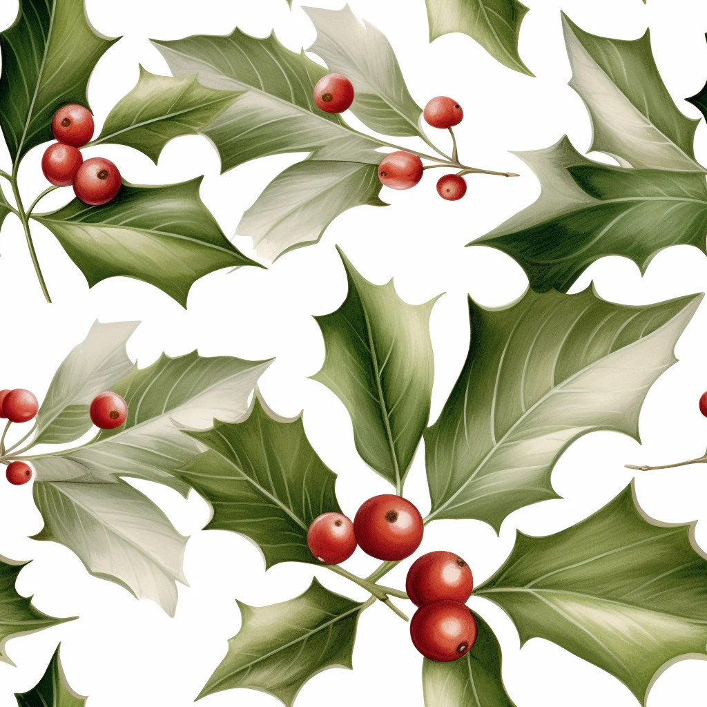 Holly Leaf Patterns Browse 28 Free Patterns